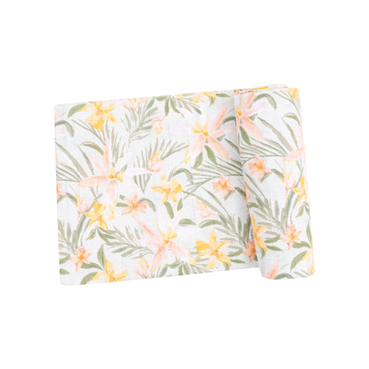 Swaddle Blanket - Island Floral