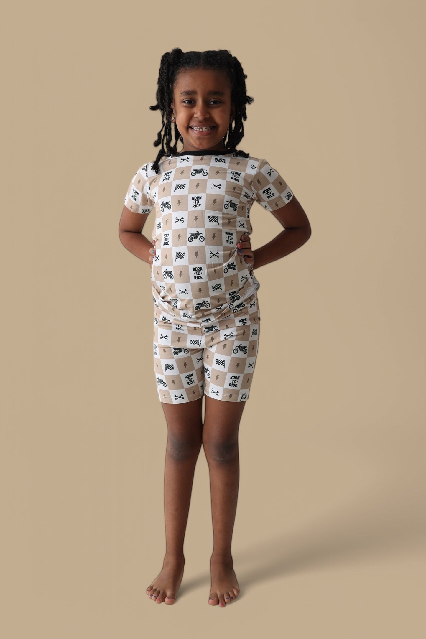 BORN TO RIDE DREAM SHORT SET