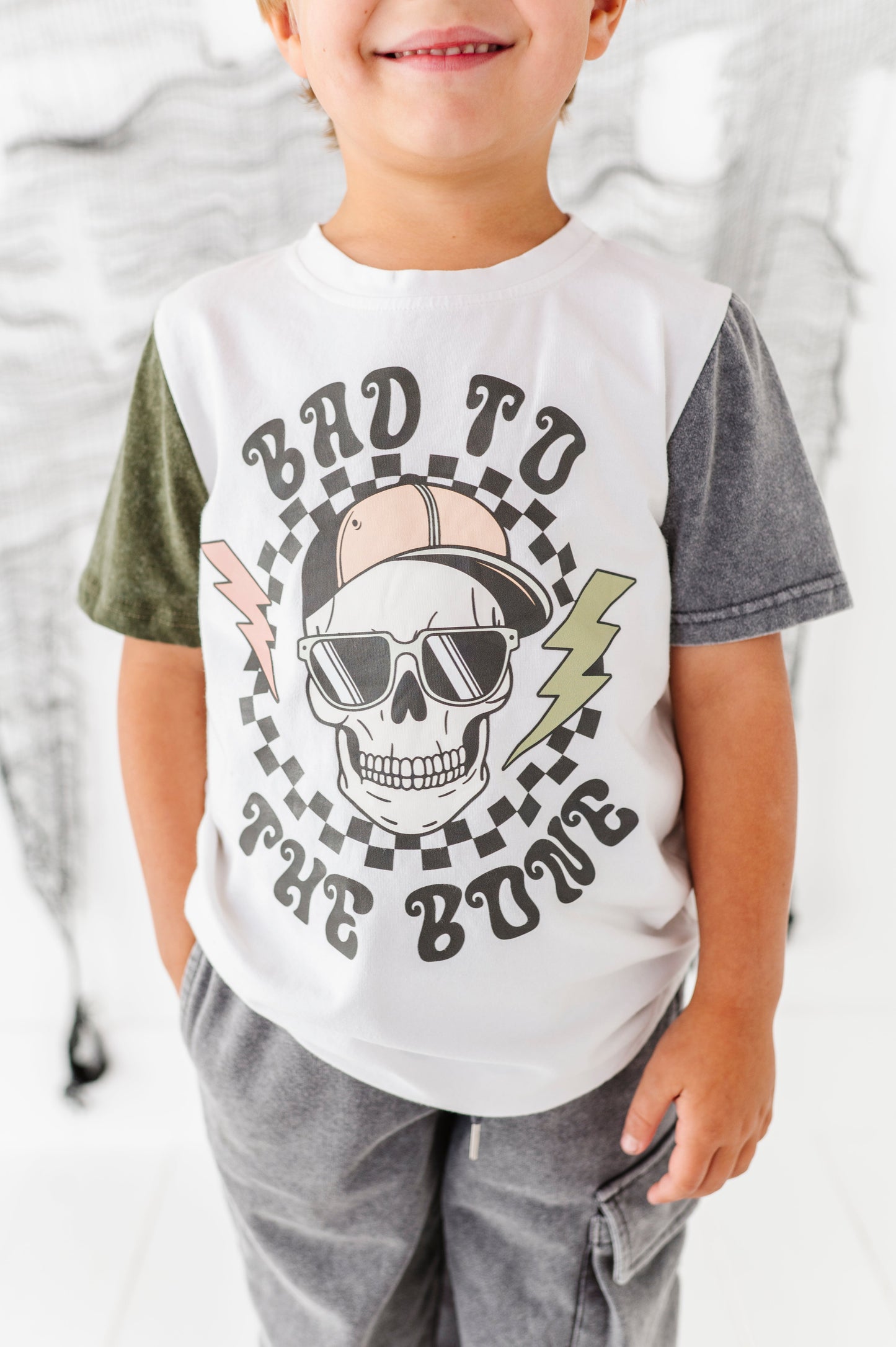 Bad to the Bone | COLOR-BLOCK TEE