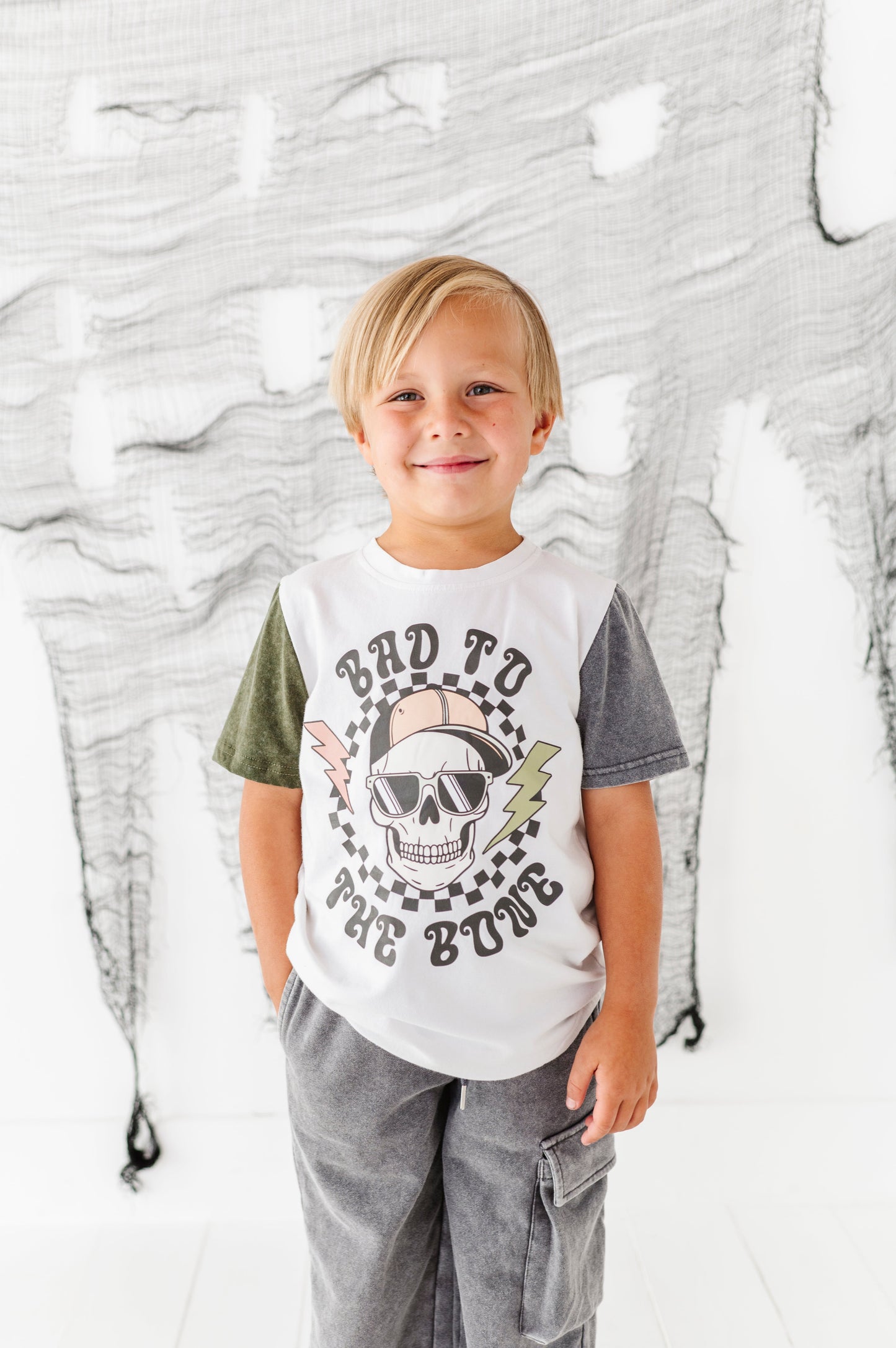 Bad to the Bone | COLOR-BLOCK TEE