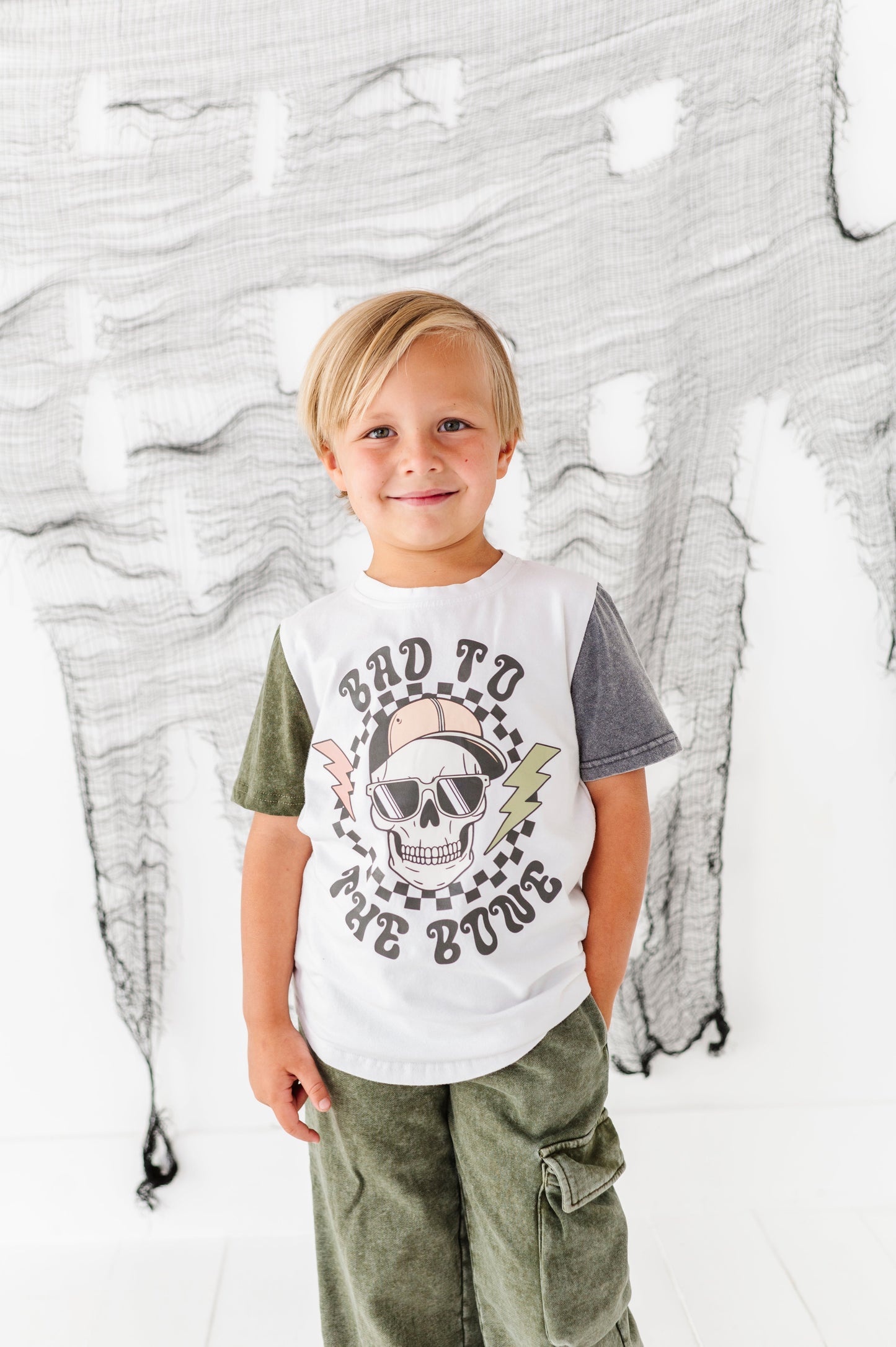 Bad to the Bone | COLOR-BLOCK TEE