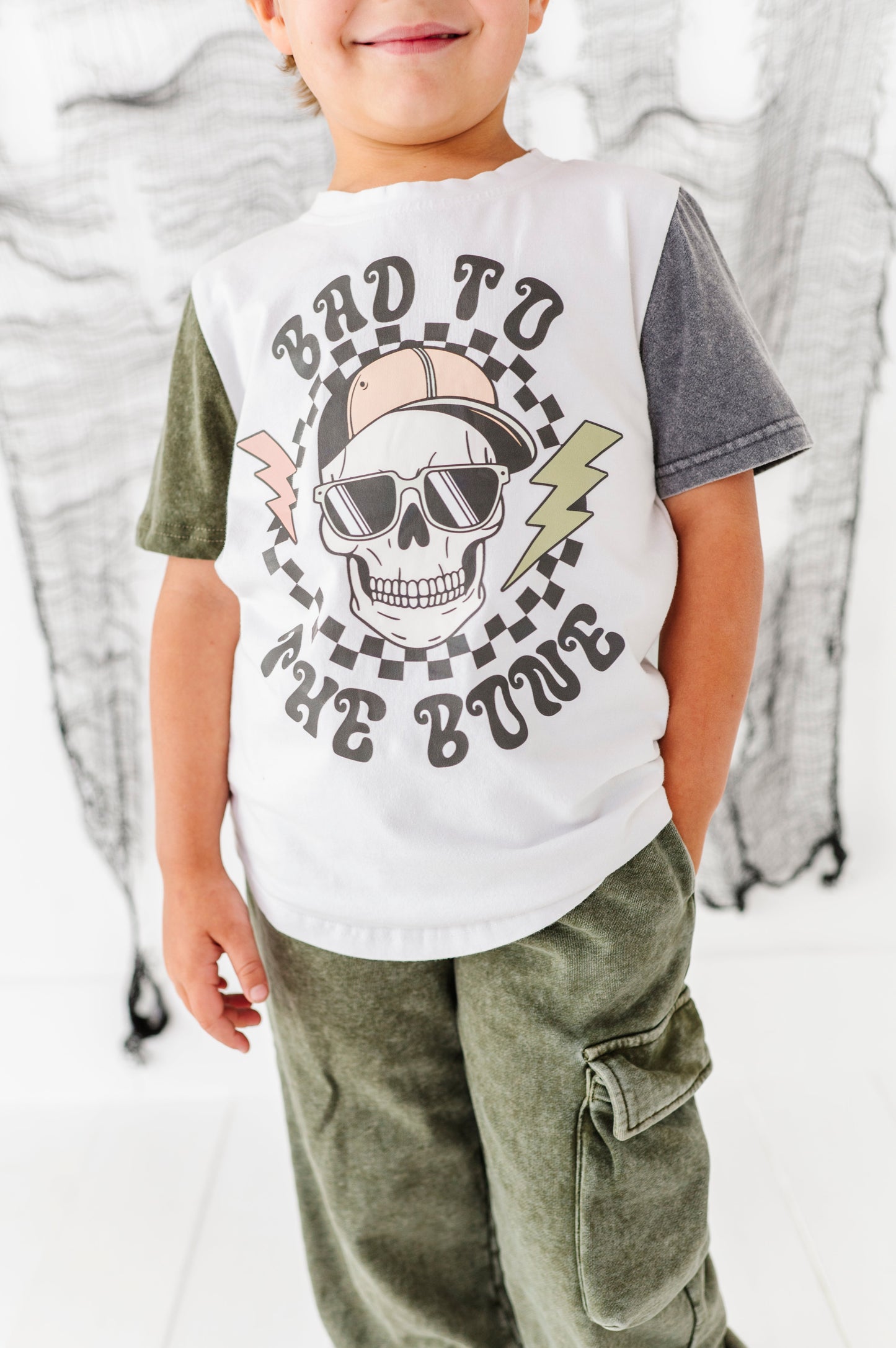 Bad to the Bone | COLOR-BLOCK TEE