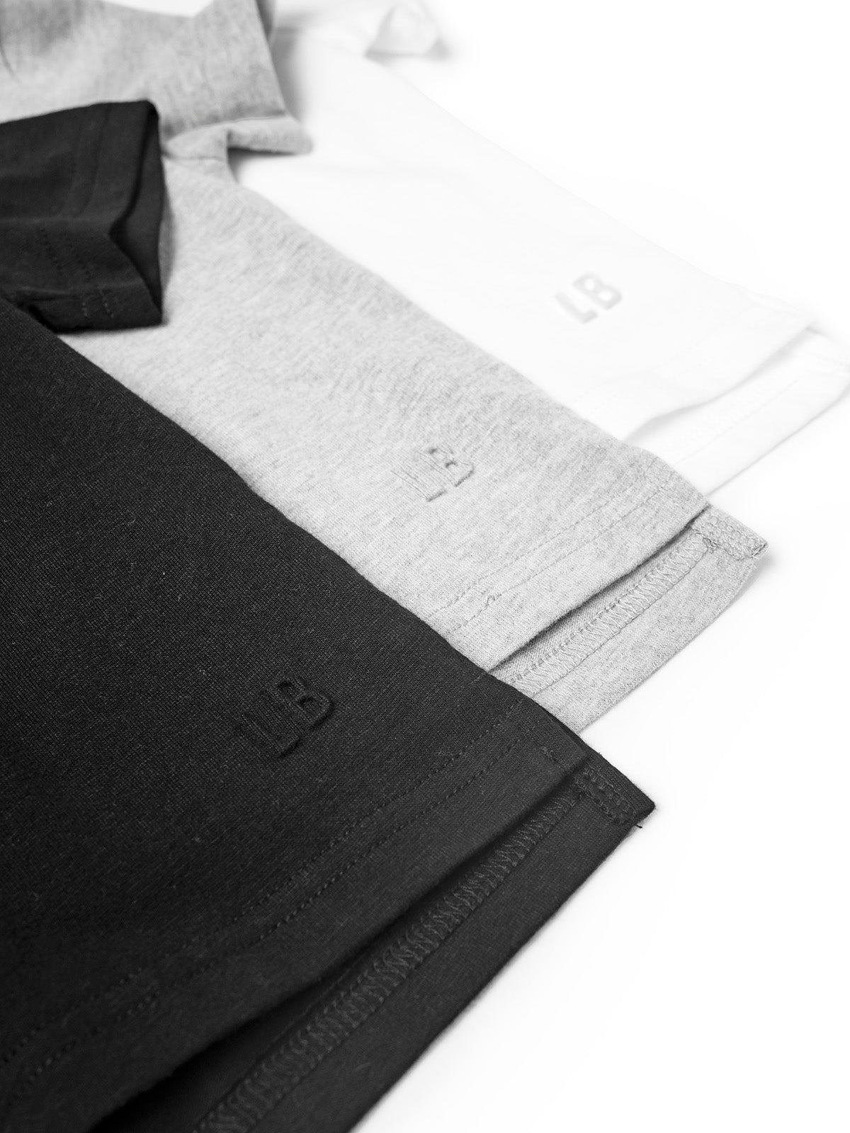 Elevated Tee 3-Pack - Monochrome