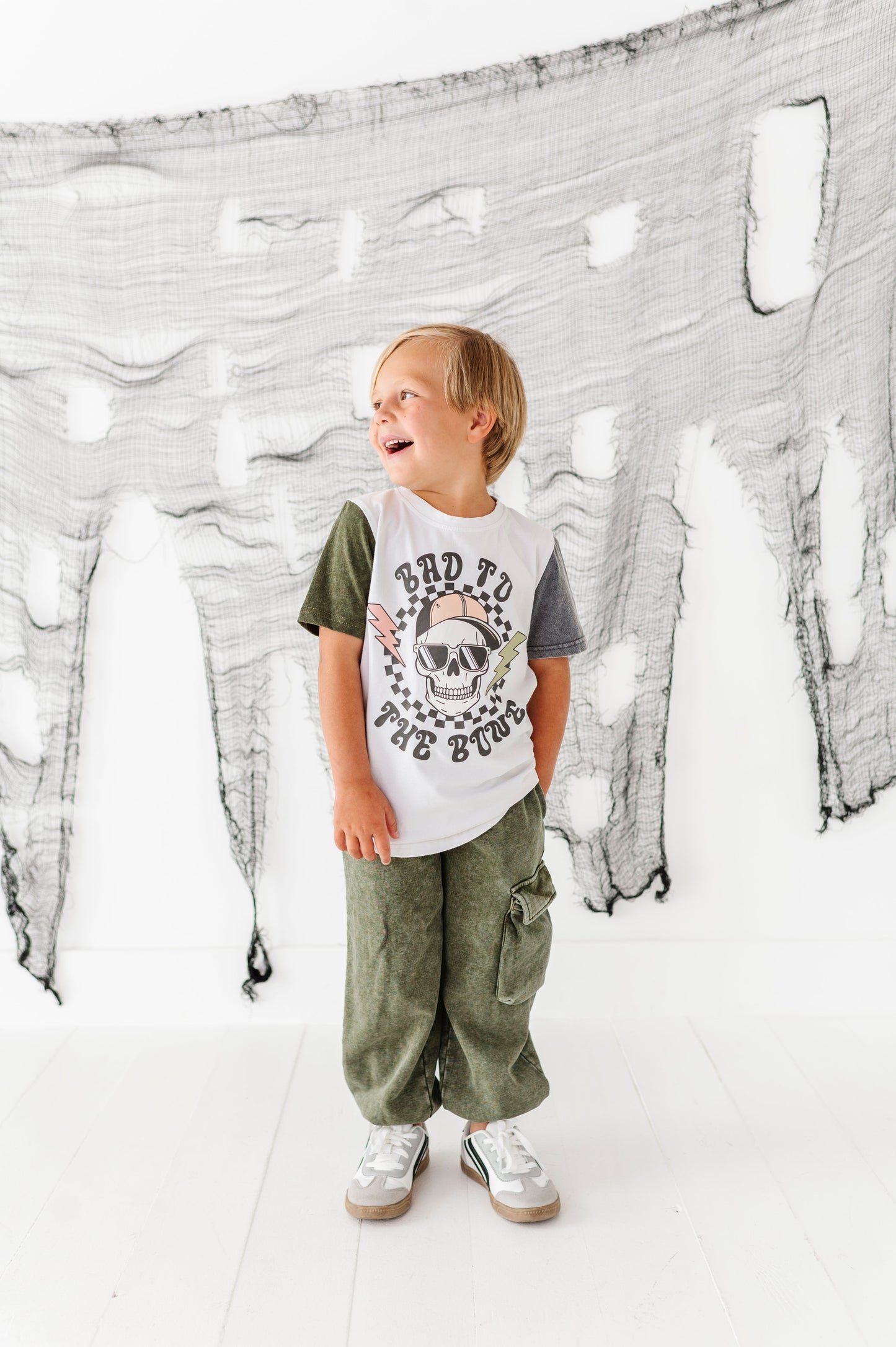 Bad to the Bone | COLOR-BLOCK TEE