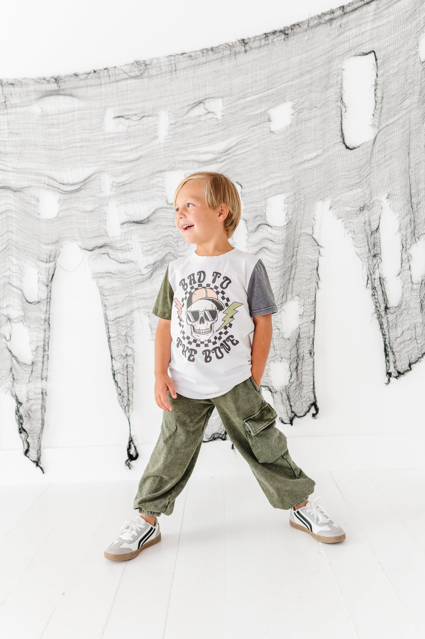 Bad to the Bone | COLOR-BLOCK TEE