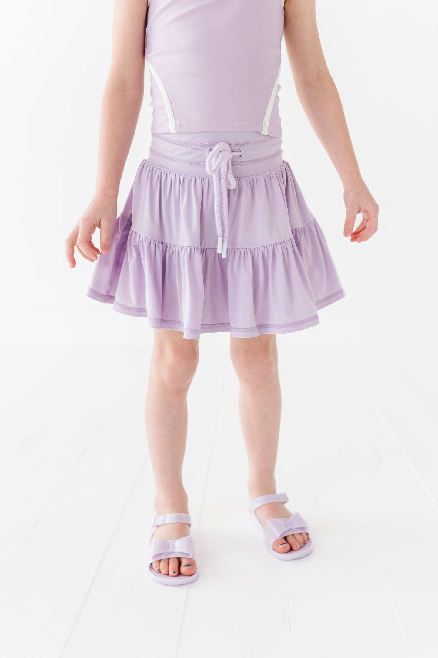 Very Violet | 2-tiered Skort
