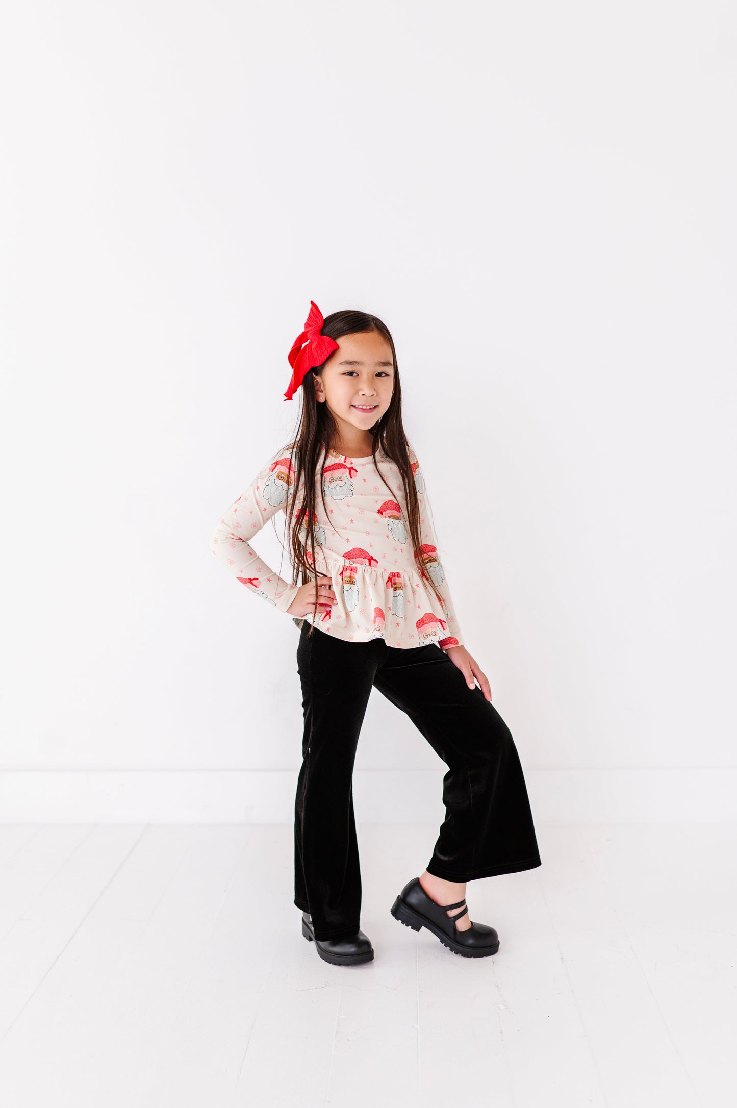 Black Velvet | Wide-Leg Pants