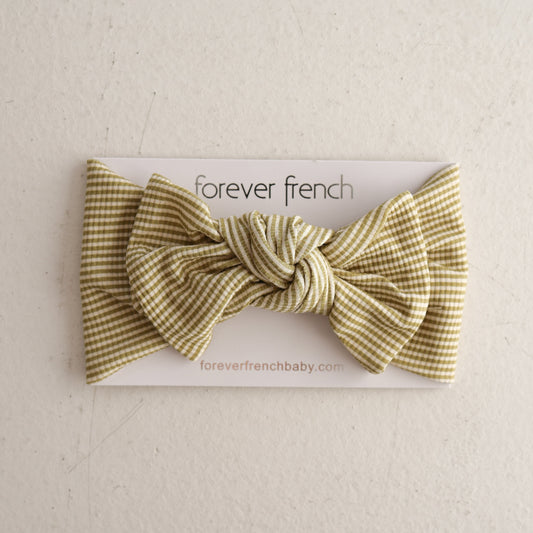Bamboo Head Wrap | Willow Stripe Ribbed