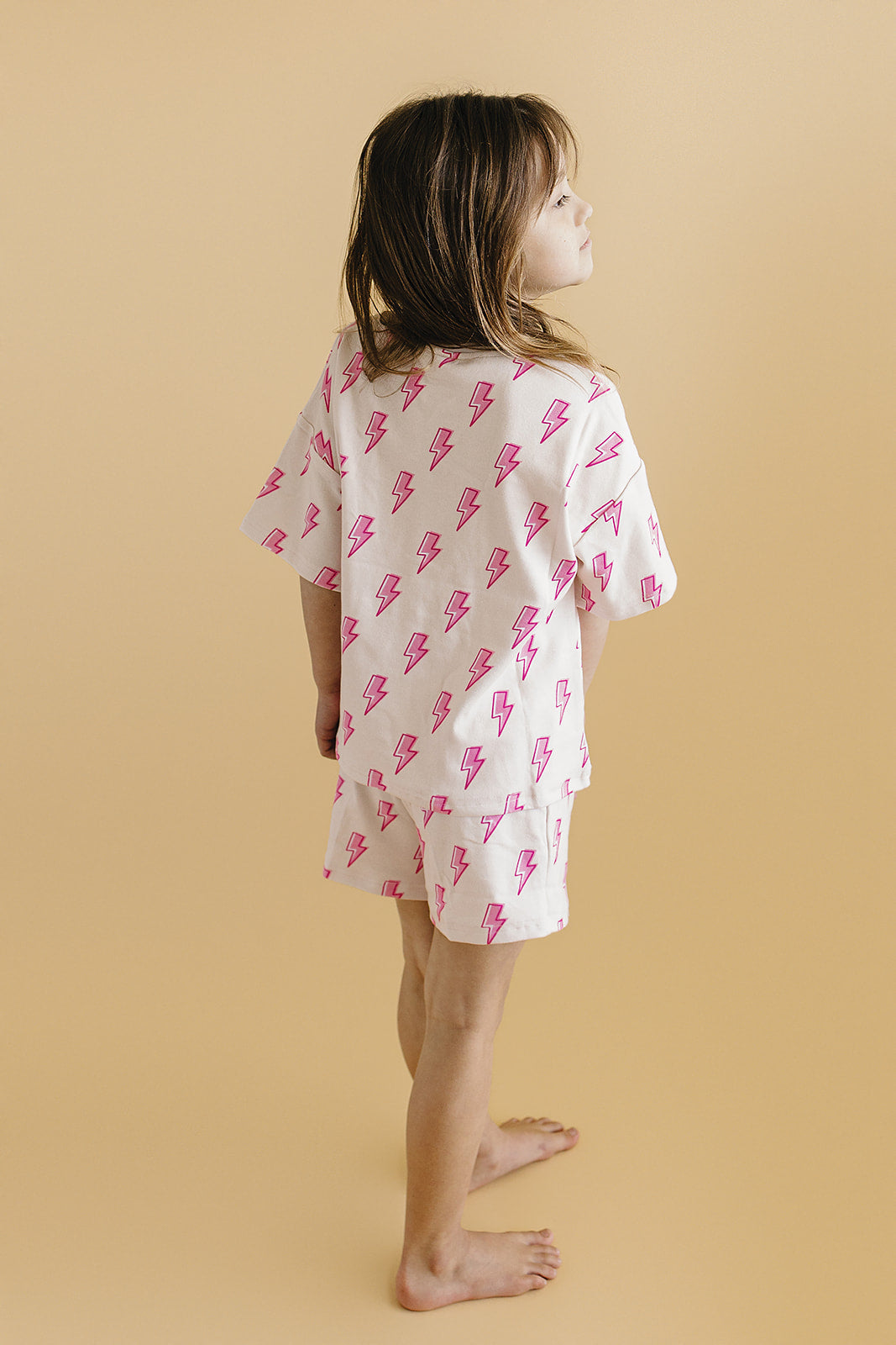 Shorts Set | Pink Bolts