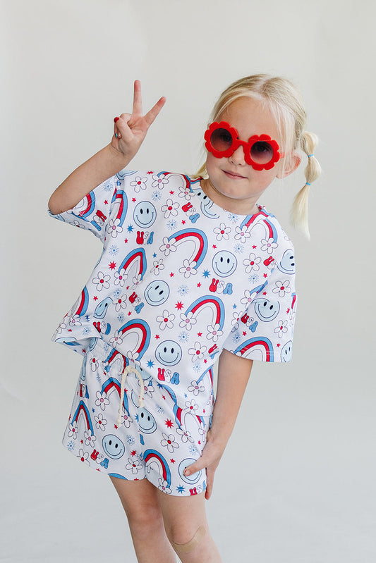 Shorts Set | Little Miss USA