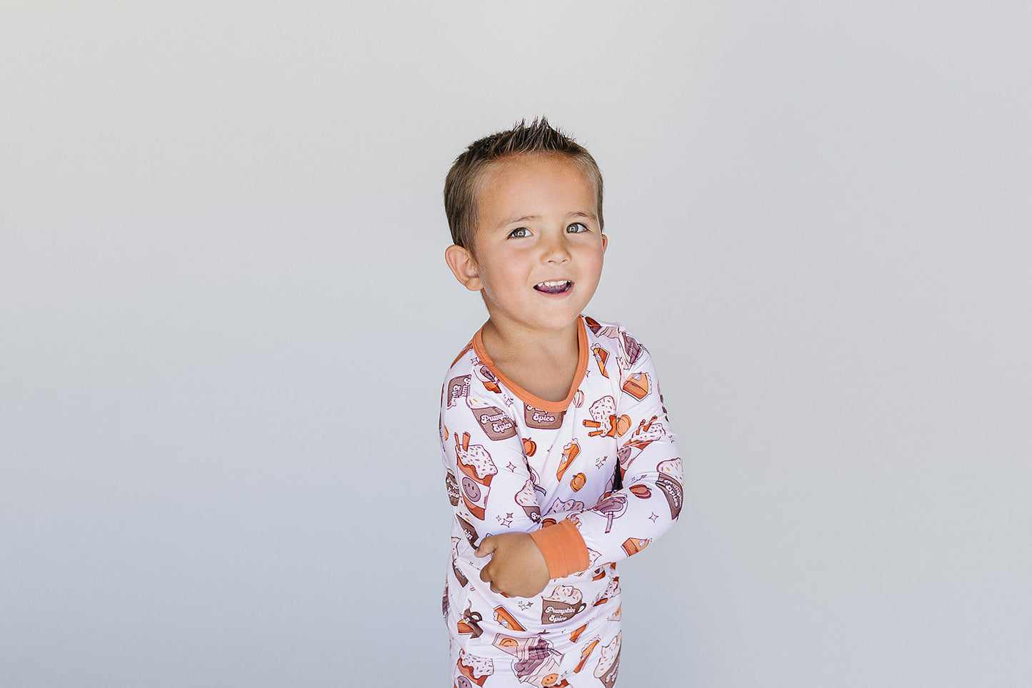 Bamboo Two Piece Set | Pumpkin Spice