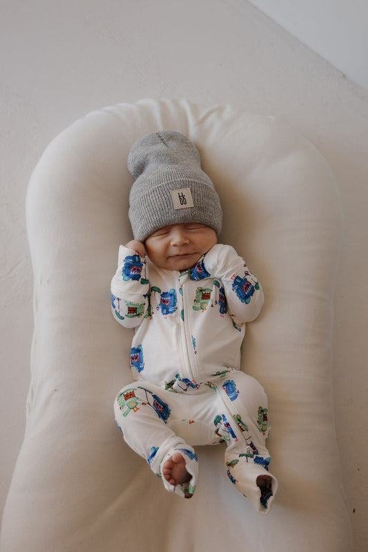 Bamboo Zip Pajamas | Charli's Monsters