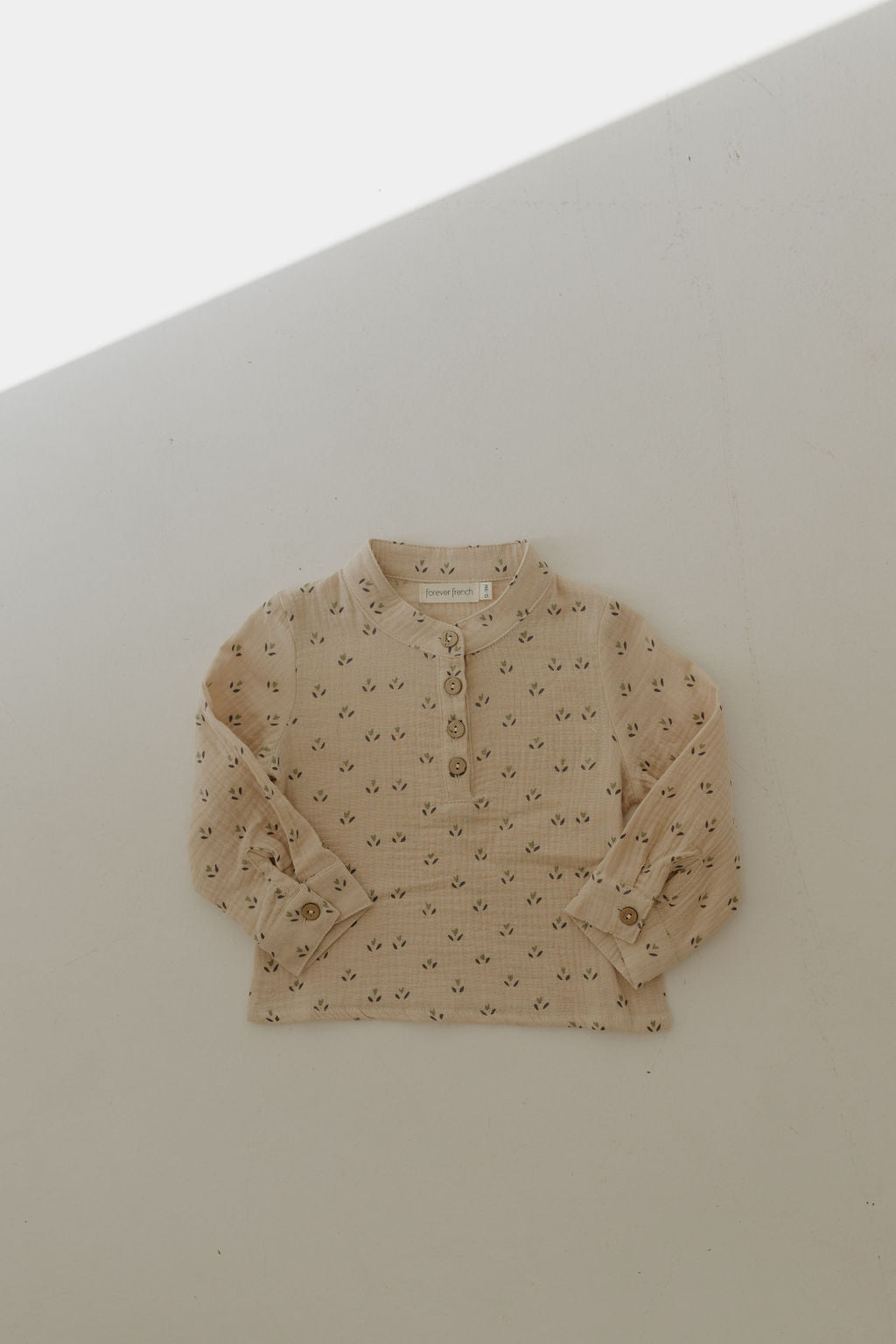 Muslin Button Up | Flora