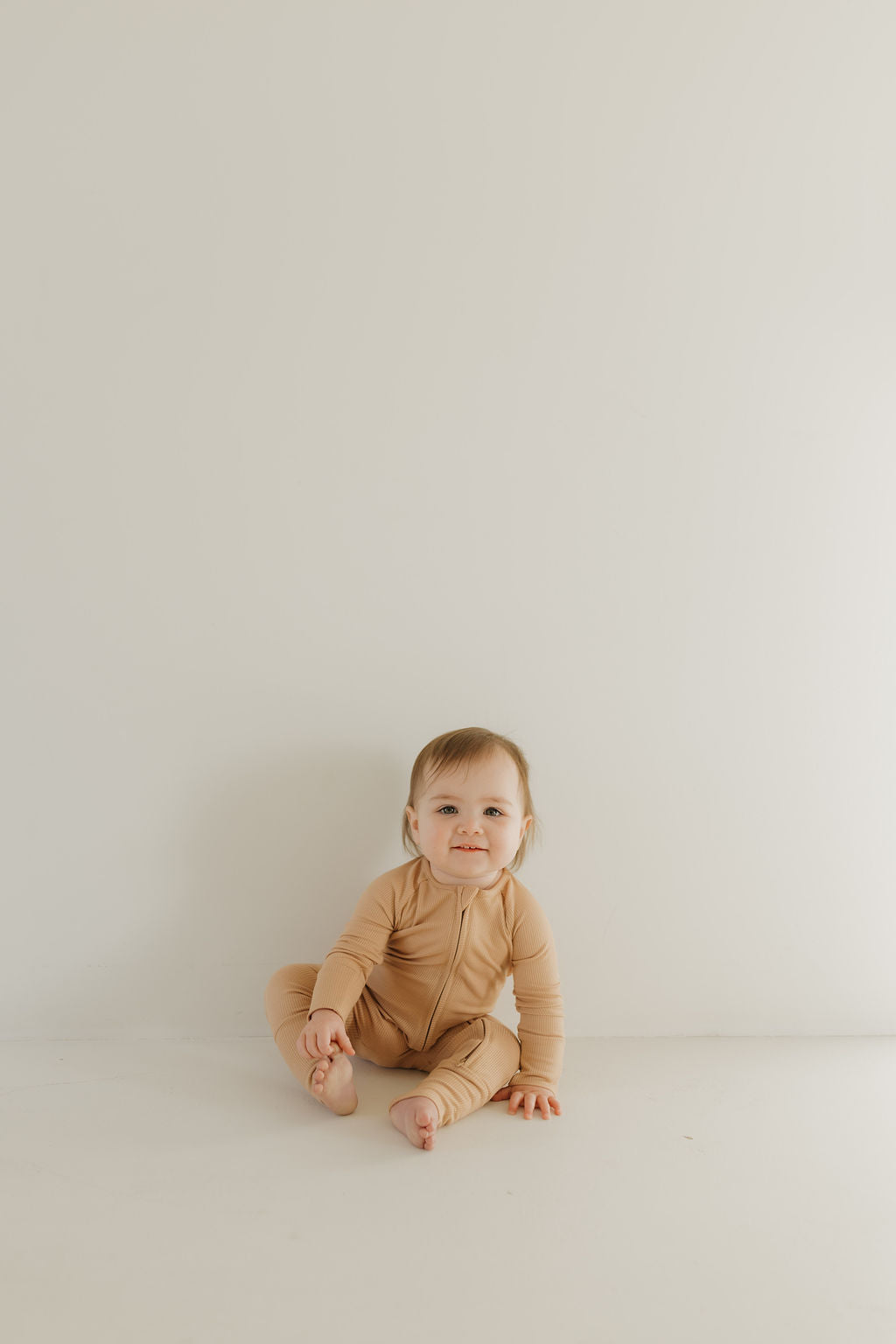 Bamboo Zip Pajamas | Tawny