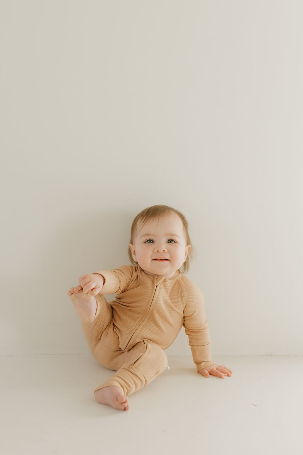 Bamboo Zip Pajamas | Tawny