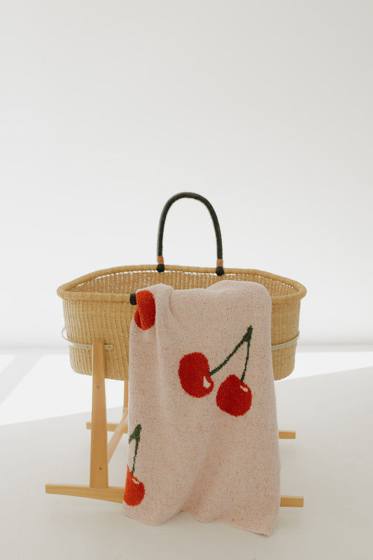 Plush Blanket | Cherry Orchard - Pre Order! Ships in approximately 2 weeks