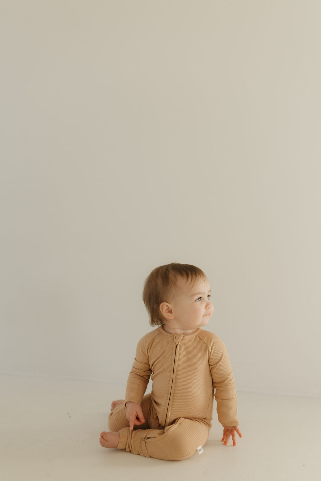 Bamboo Zip Pajamas | Tawny