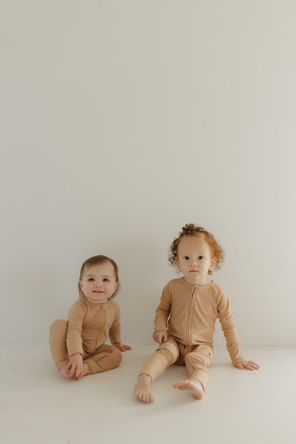 Bamboo Zip Pajamas | Tawny