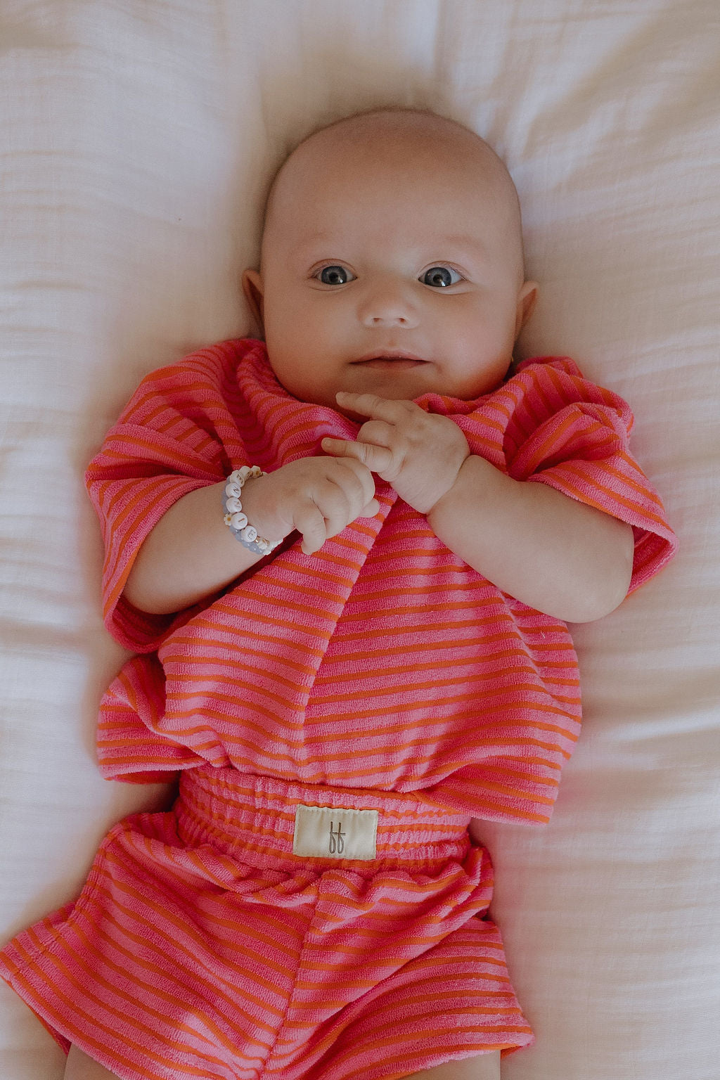 Child Terry Short Set | Strawberry