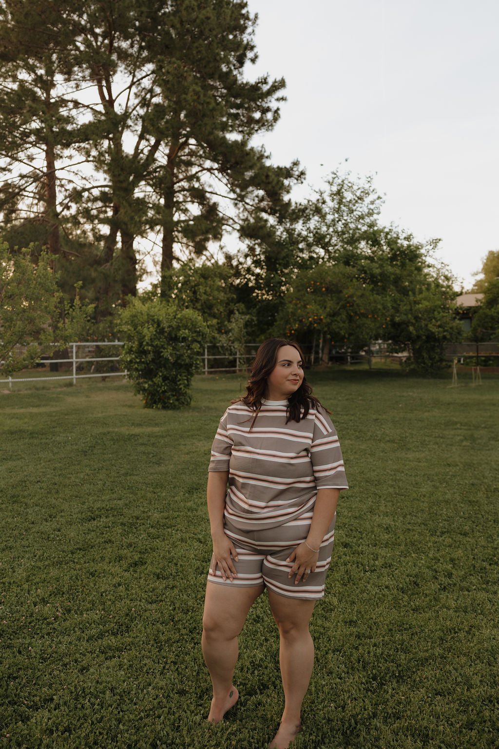 Women's Short Set | Sedona Stripe