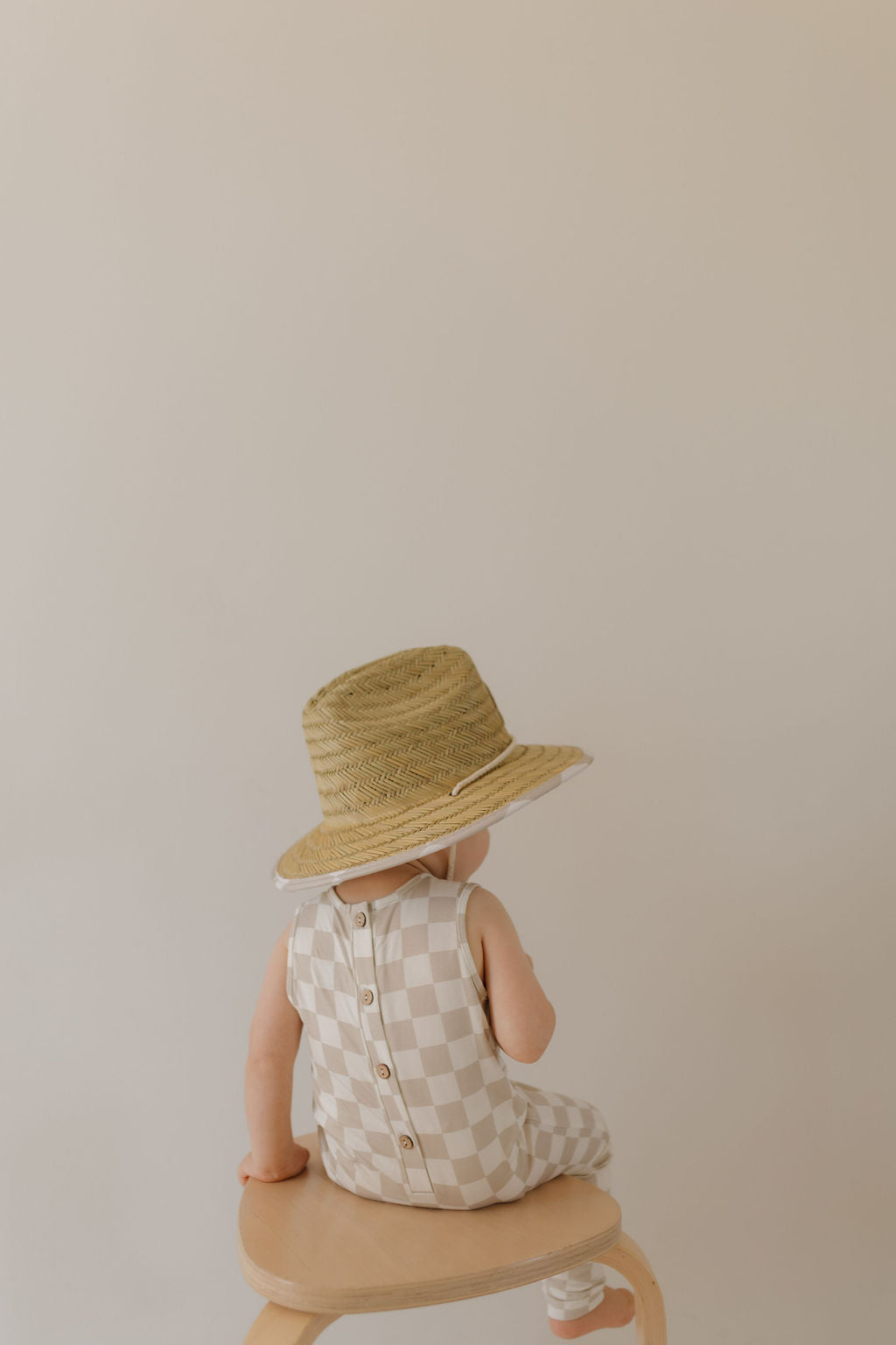 Straw Hat | Checkerboard
