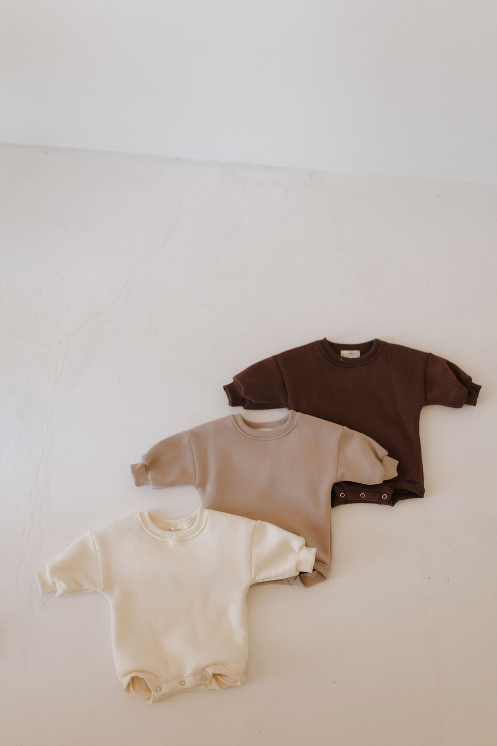 Sweatshirt Romper | Driftwood