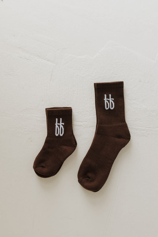 ff Crew Socks | Cocoa