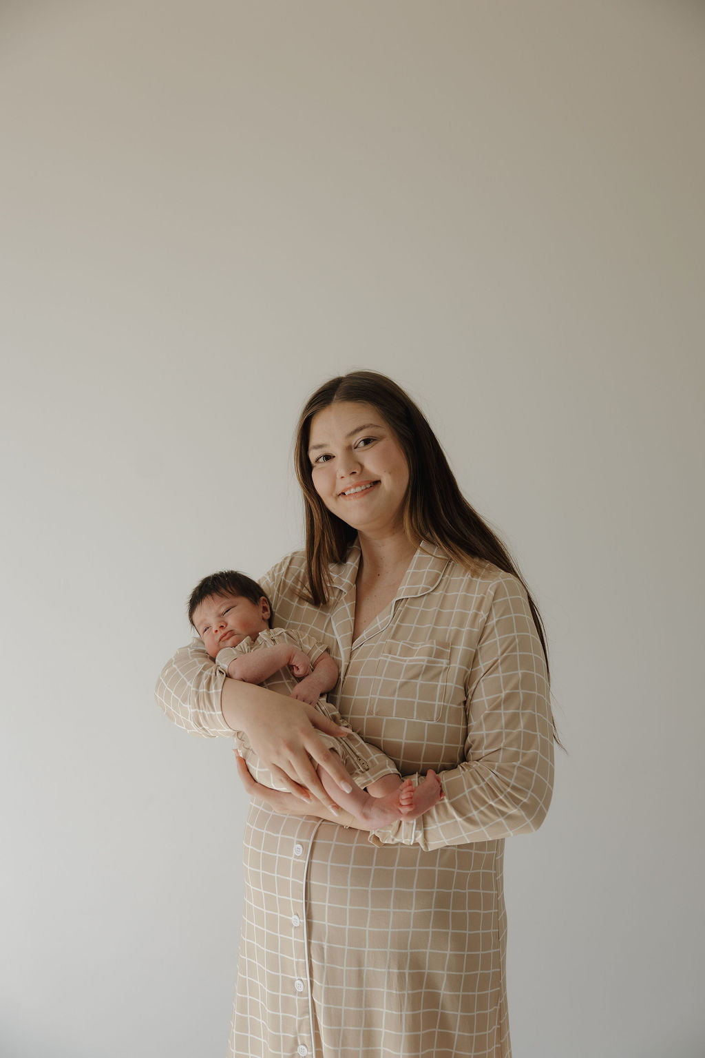 Women's Bamboo Sleeping Dress | Grid