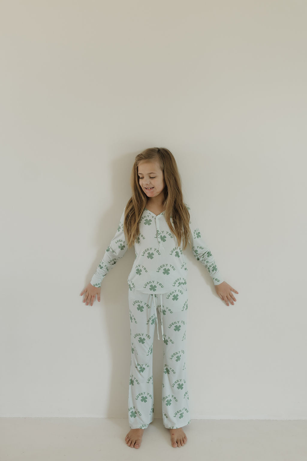 Youth Flare Bamboo Pajamas | Lucky You