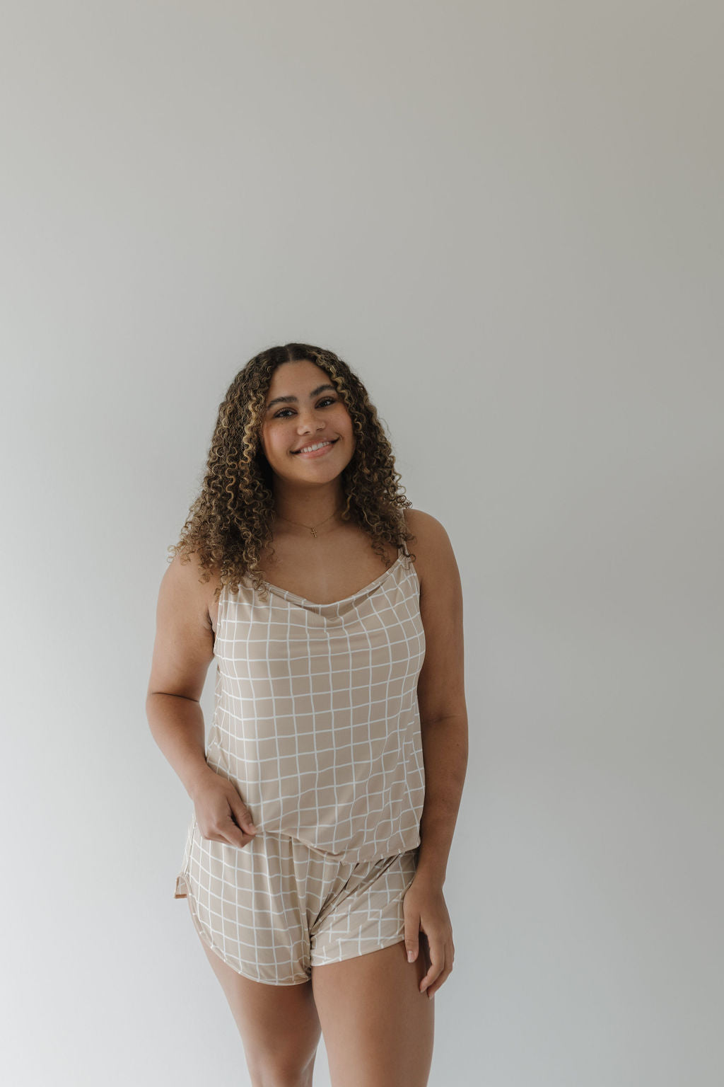Cami Women's Bamboo Set | Grid