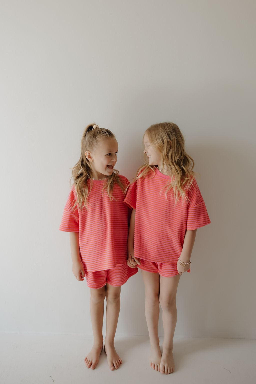 Child Terry Short Set | Strawberry