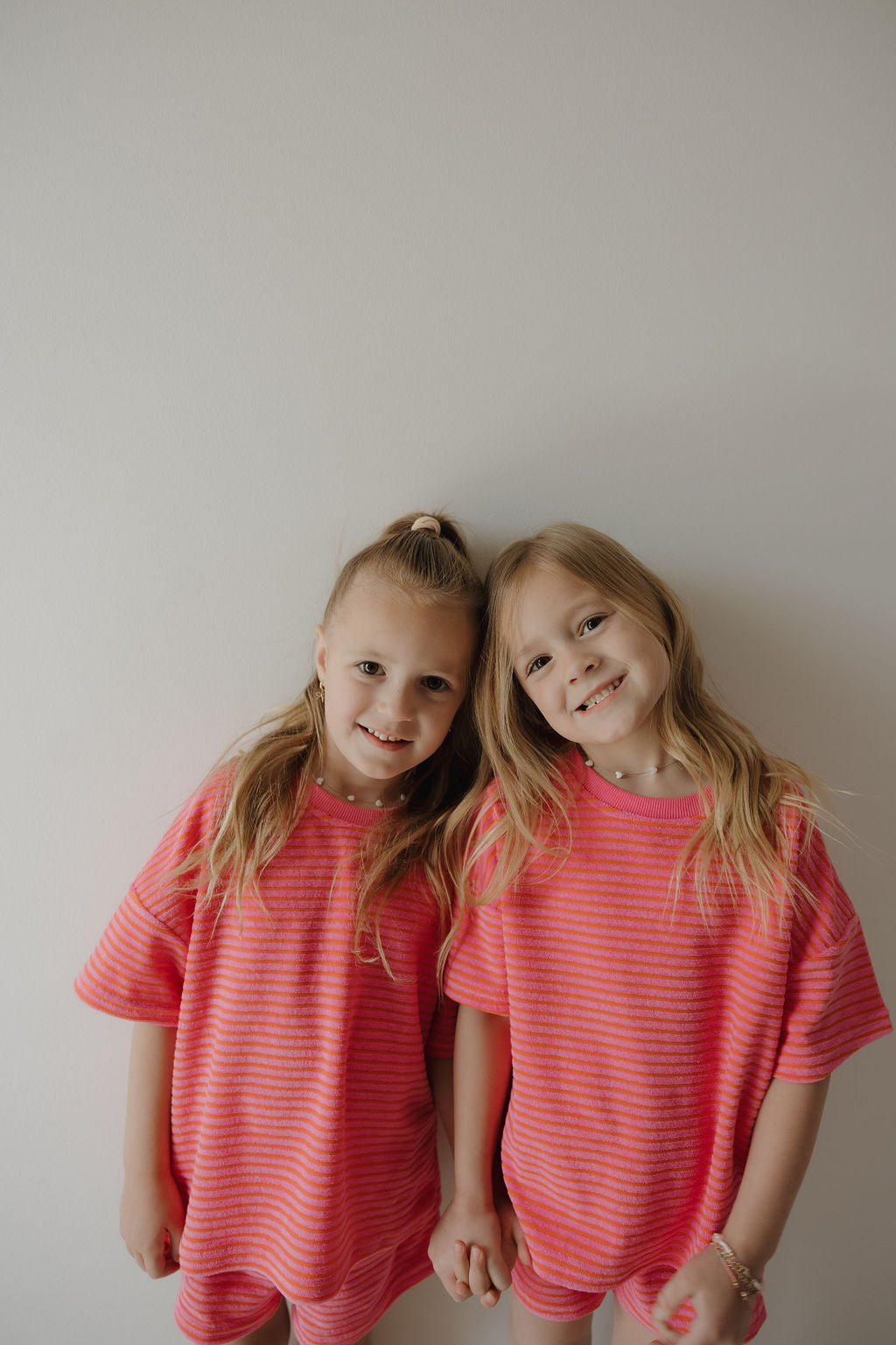 Child Terry Short Set | Strawberry