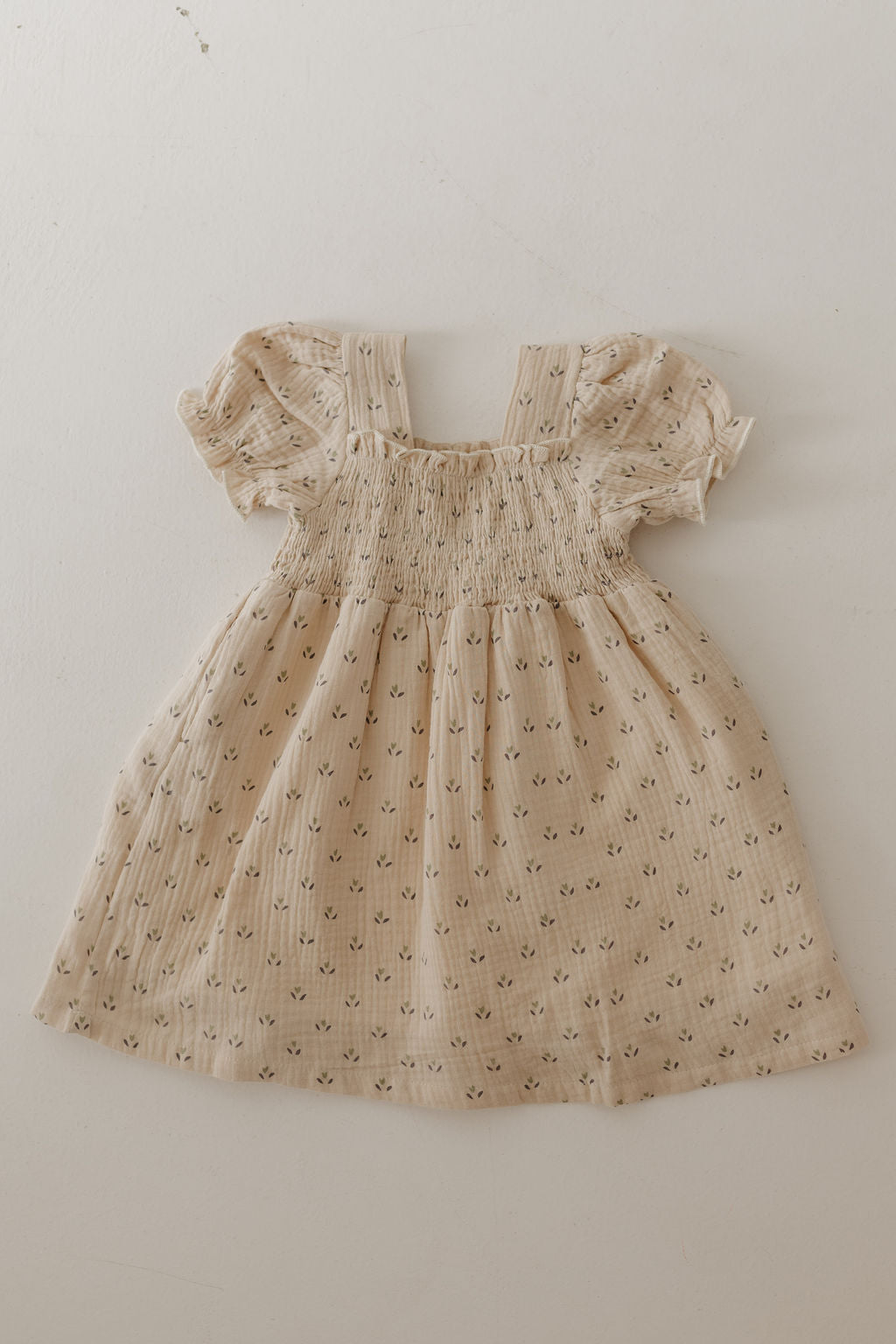 Toddler Muslin Dress | Flora