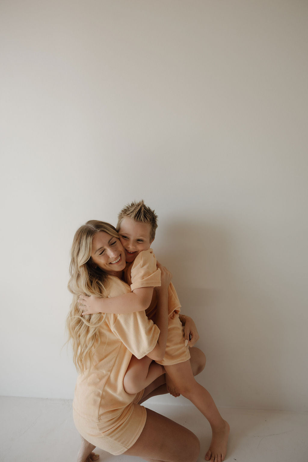 Child Terry Short Set | Sherbert