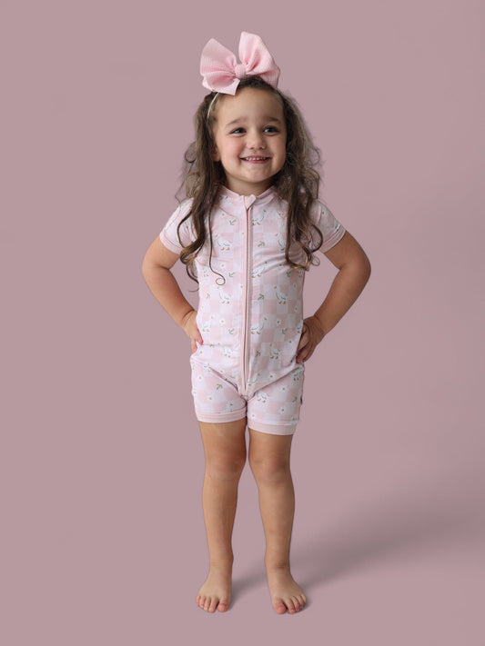 EXCLUSIVE DUCKS AND DAISIES DREAM SHORTIE