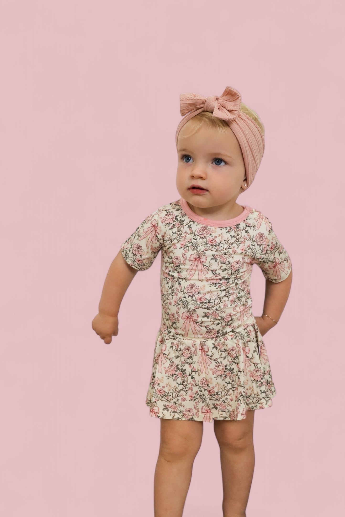 VICTORIAN BLOOM DREAM BODYSUIT DRESS