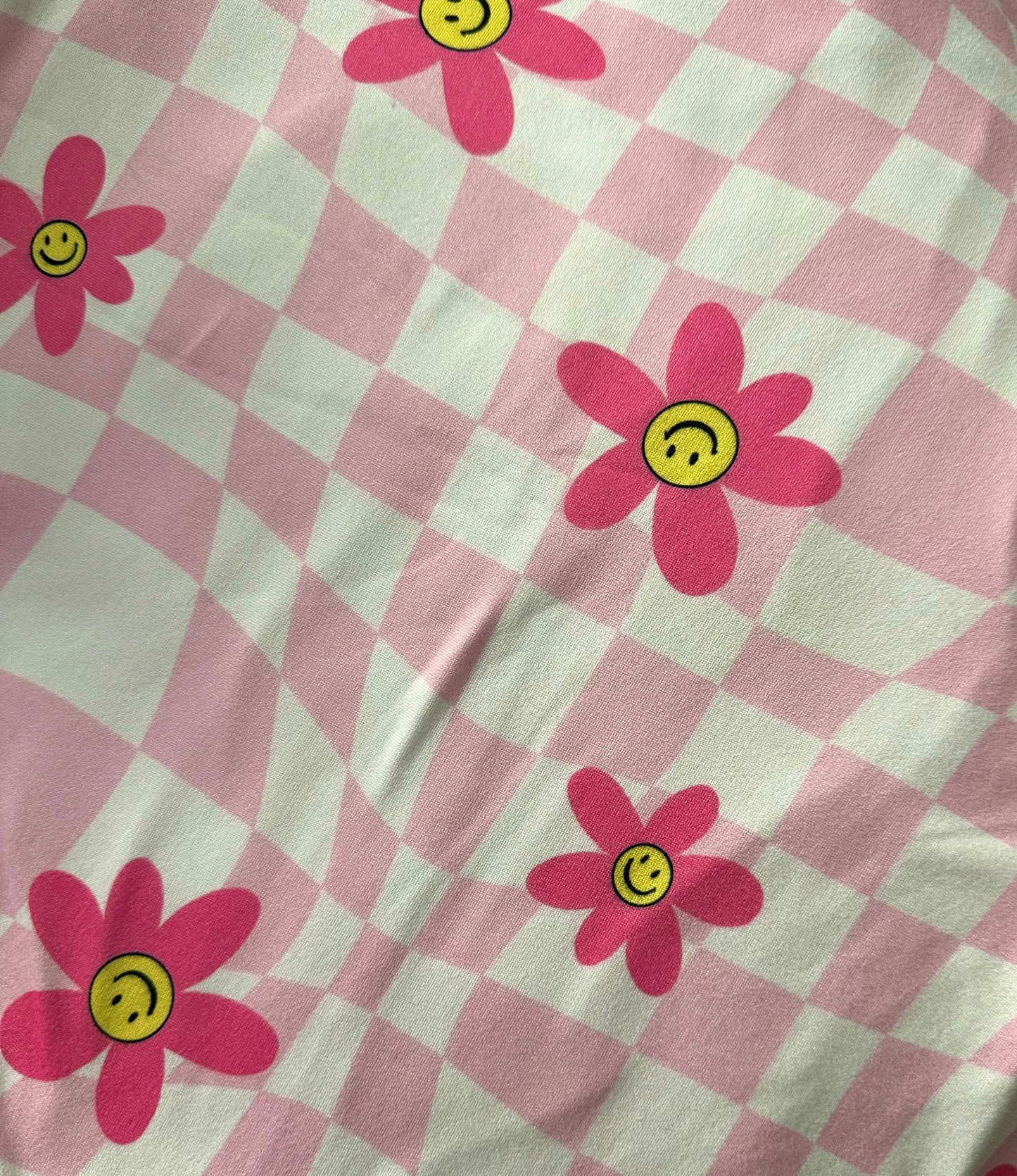 PINK CHECKER DAISY