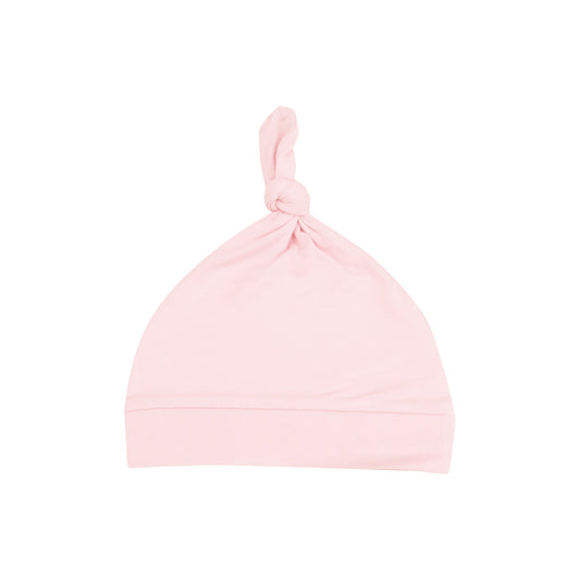 Knotted Hat - Solid Tickled Pink