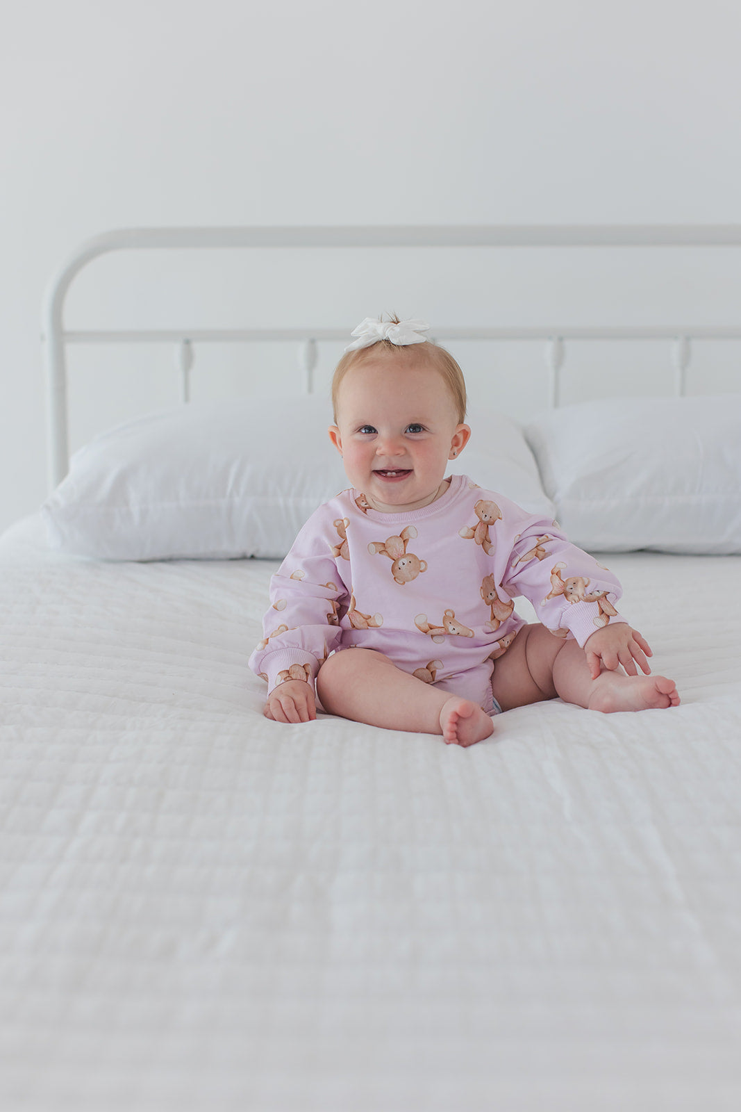 Teddy - Cloud Terry Bubble Romper