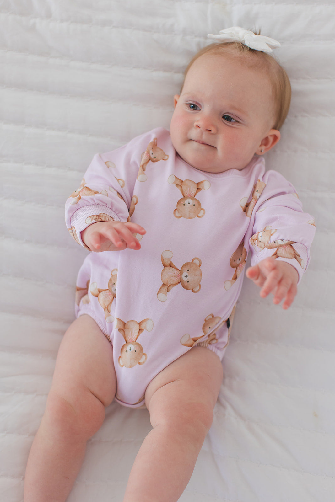 Teddy - Cloud Terry Bubble Romper