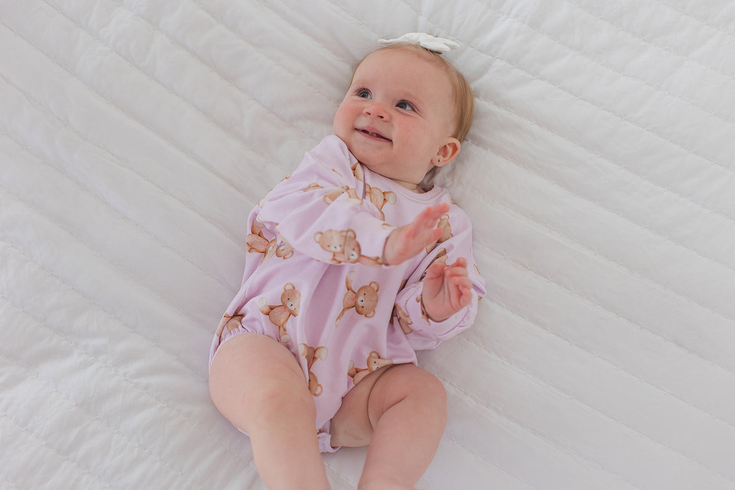 Teddy - Cloud Terry Bubble Romper