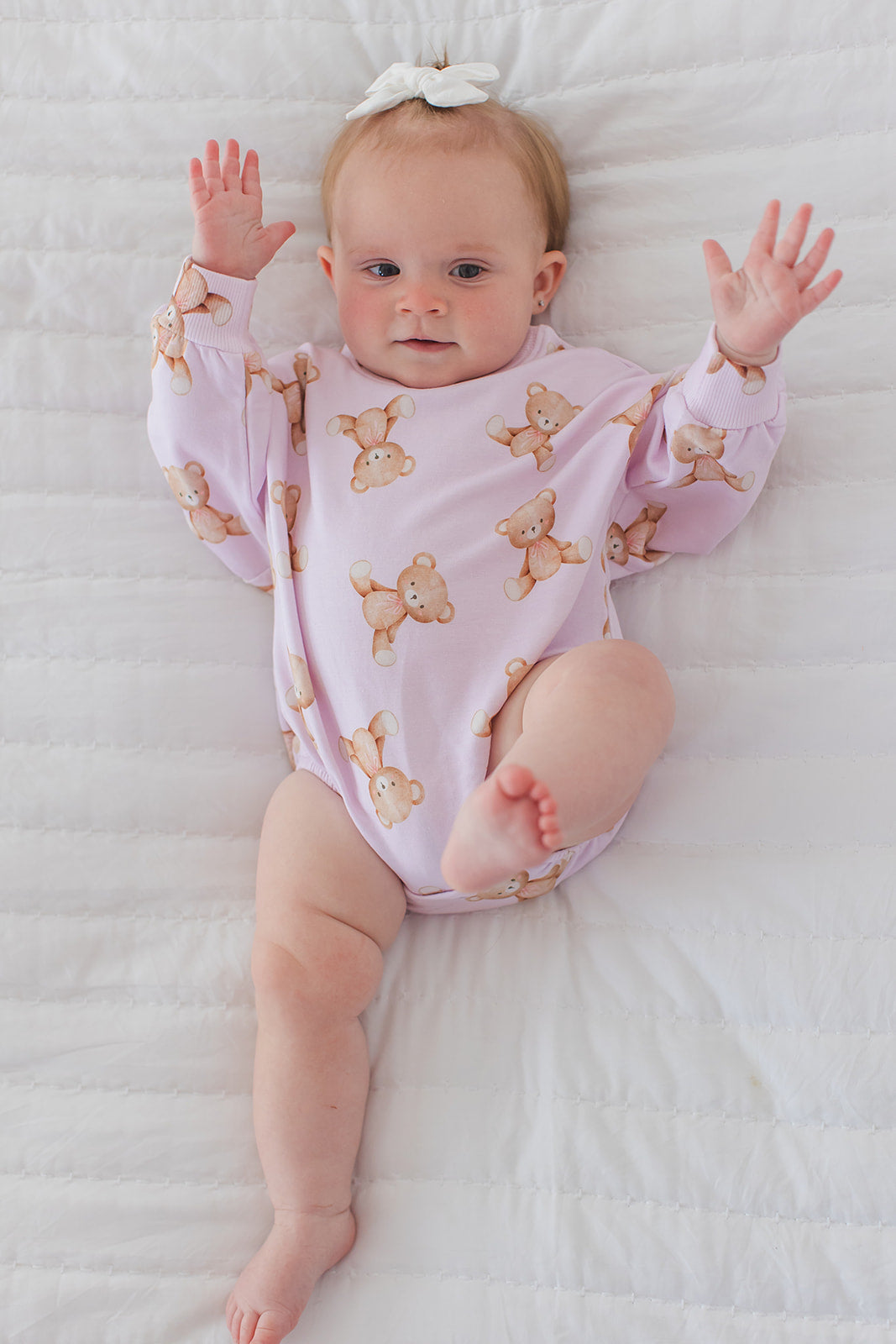 Teddy - Cloud Terry Bubble Romper
