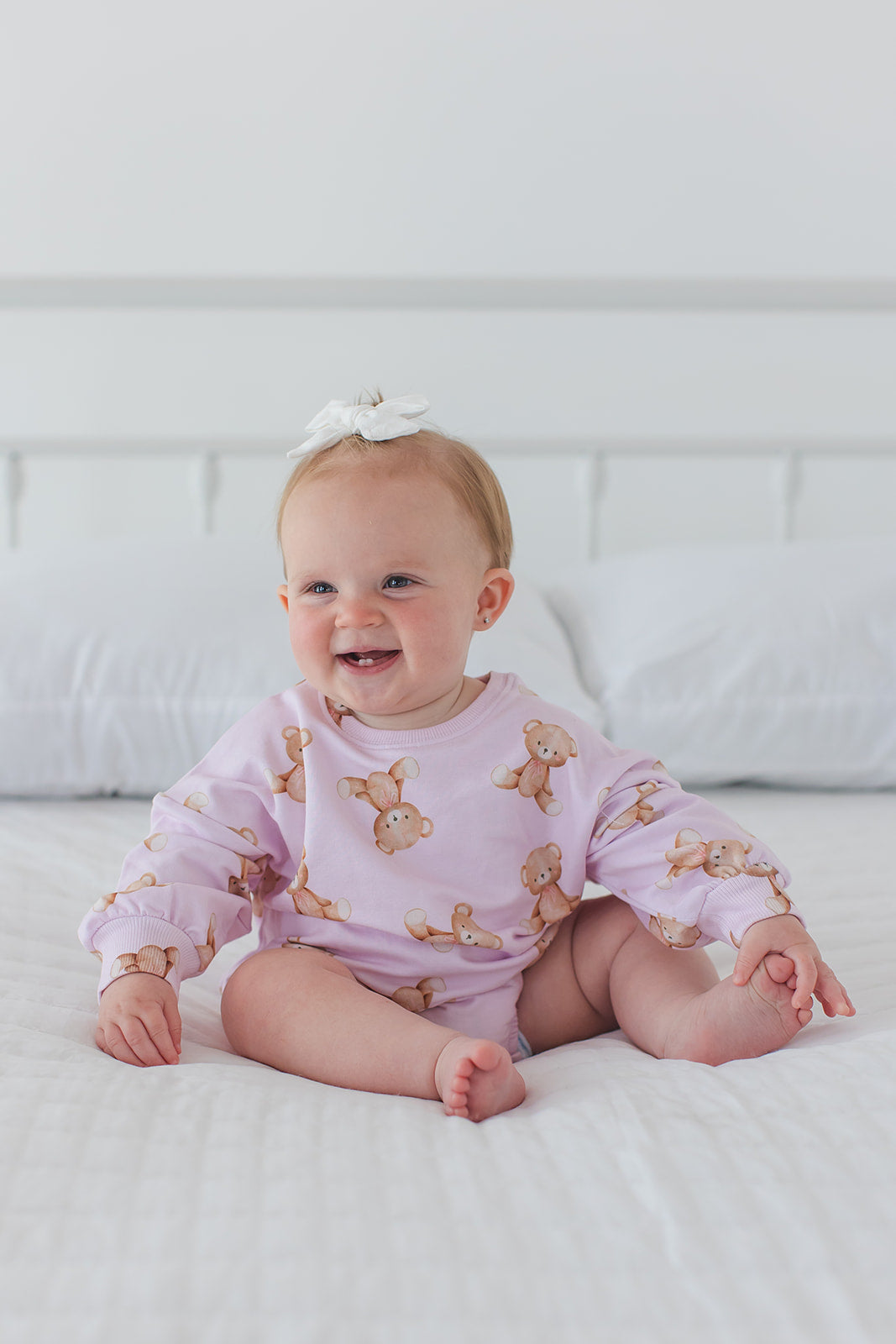 Teddy - Cloud Terry Bubble Romper