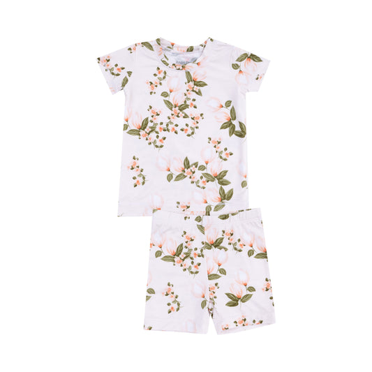 Loungewear Short Set - Floating Magnolia