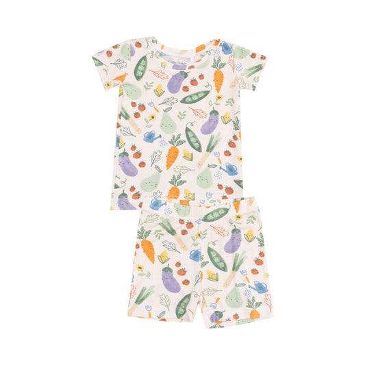 Loungewear Short Set - Veggie Patch