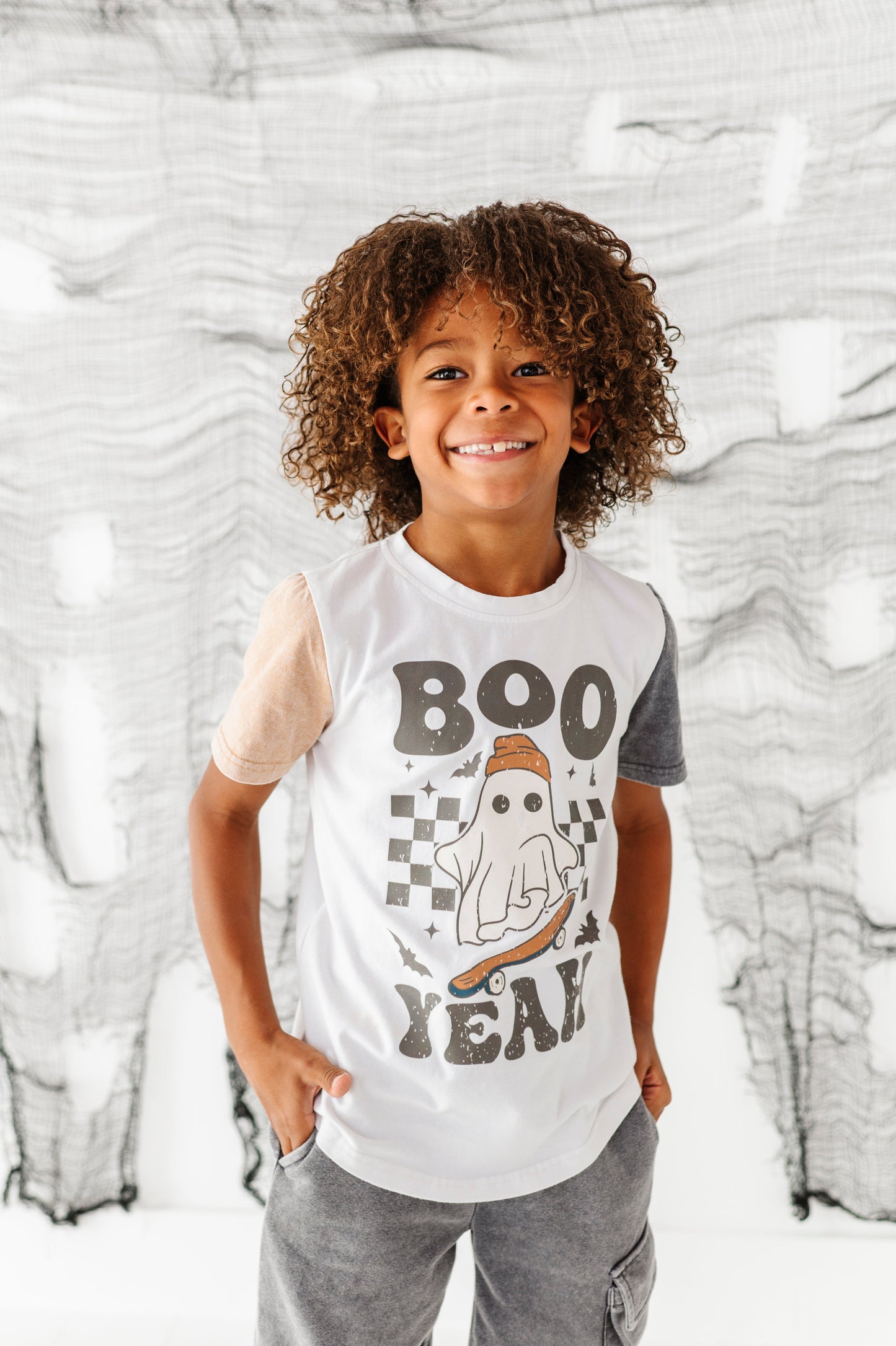 Boo-Yeah | COLOR-BLOCK TEE