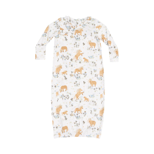 Kimono Gown - Pretty Ponies