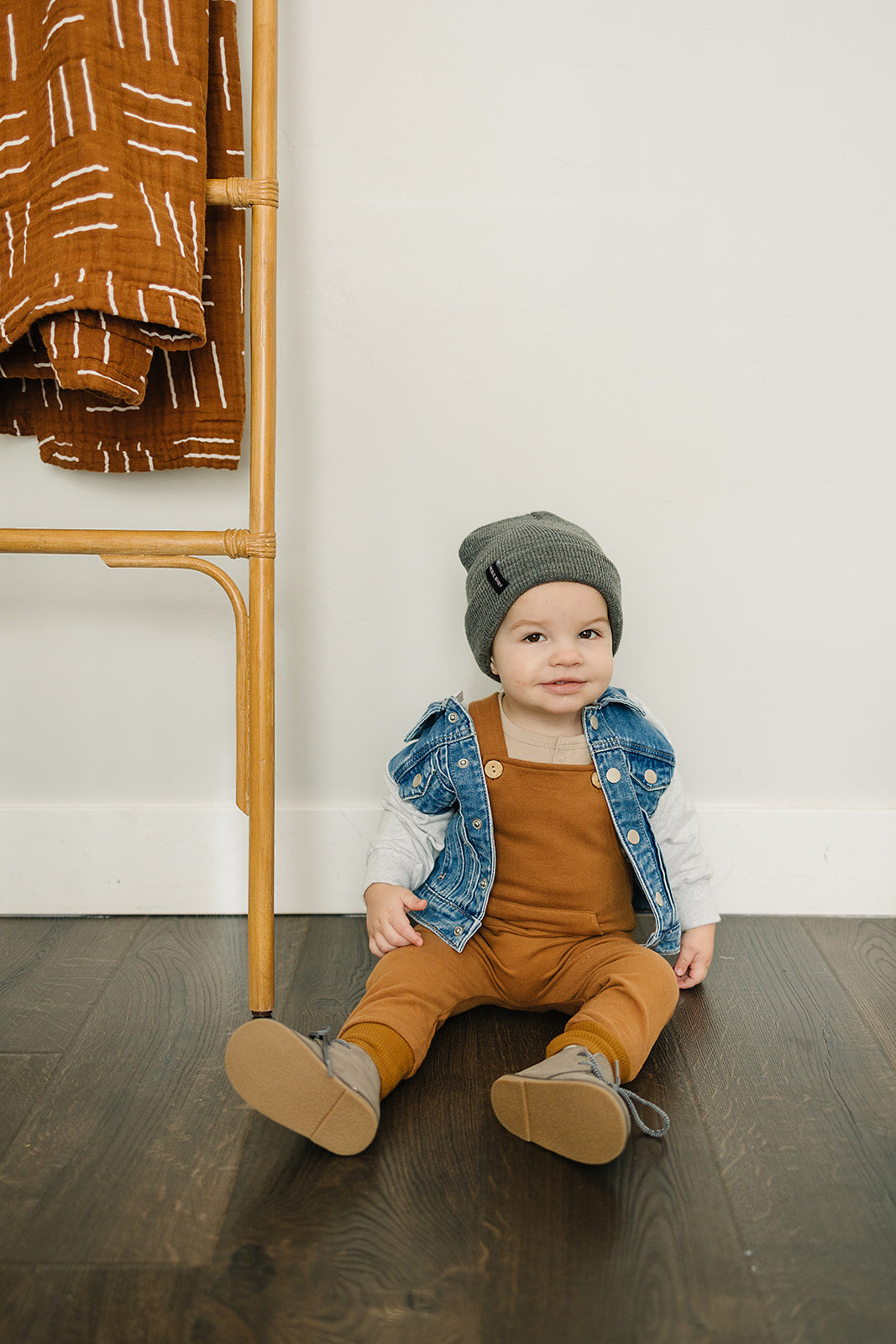 Mebie Baby Hooded Jean Jacket