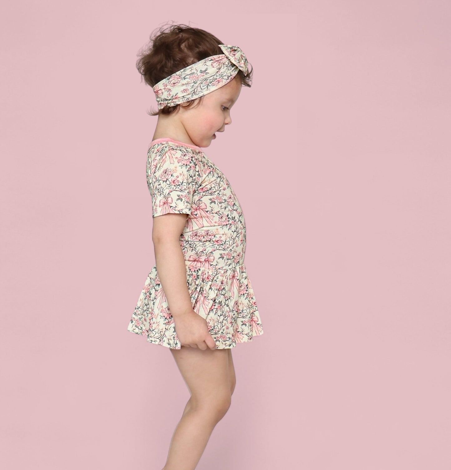VICTORIAN BLOOM DREAM BODYSUIT DRESS