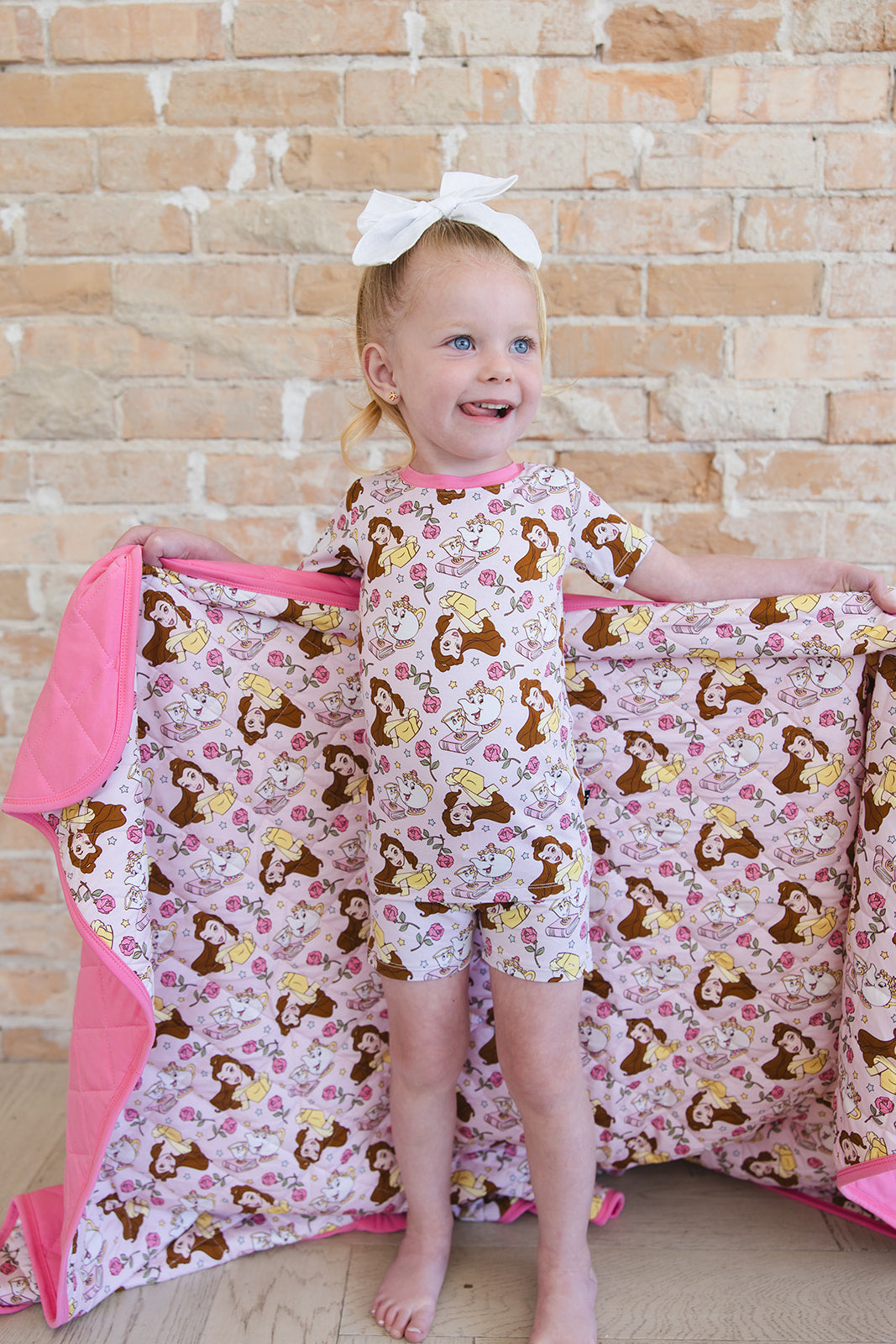 Provincial Petals - Quilted Blanket